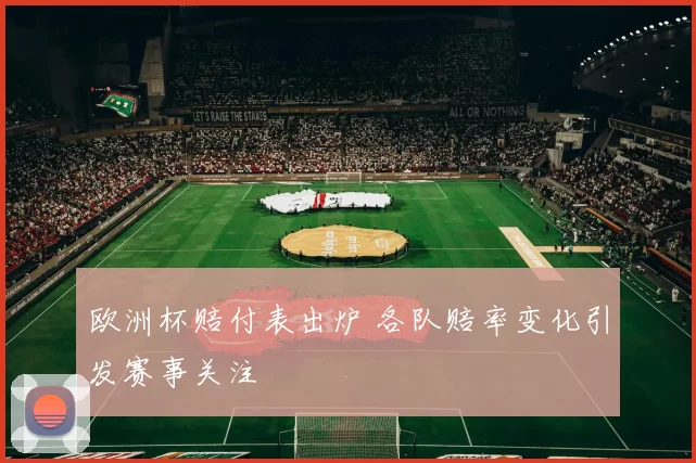 欧洲杯赔付表出炉 各队赔率变化引发赛事关注