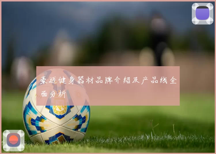 豪迈健身器材品牌介绍及产品线全面分析